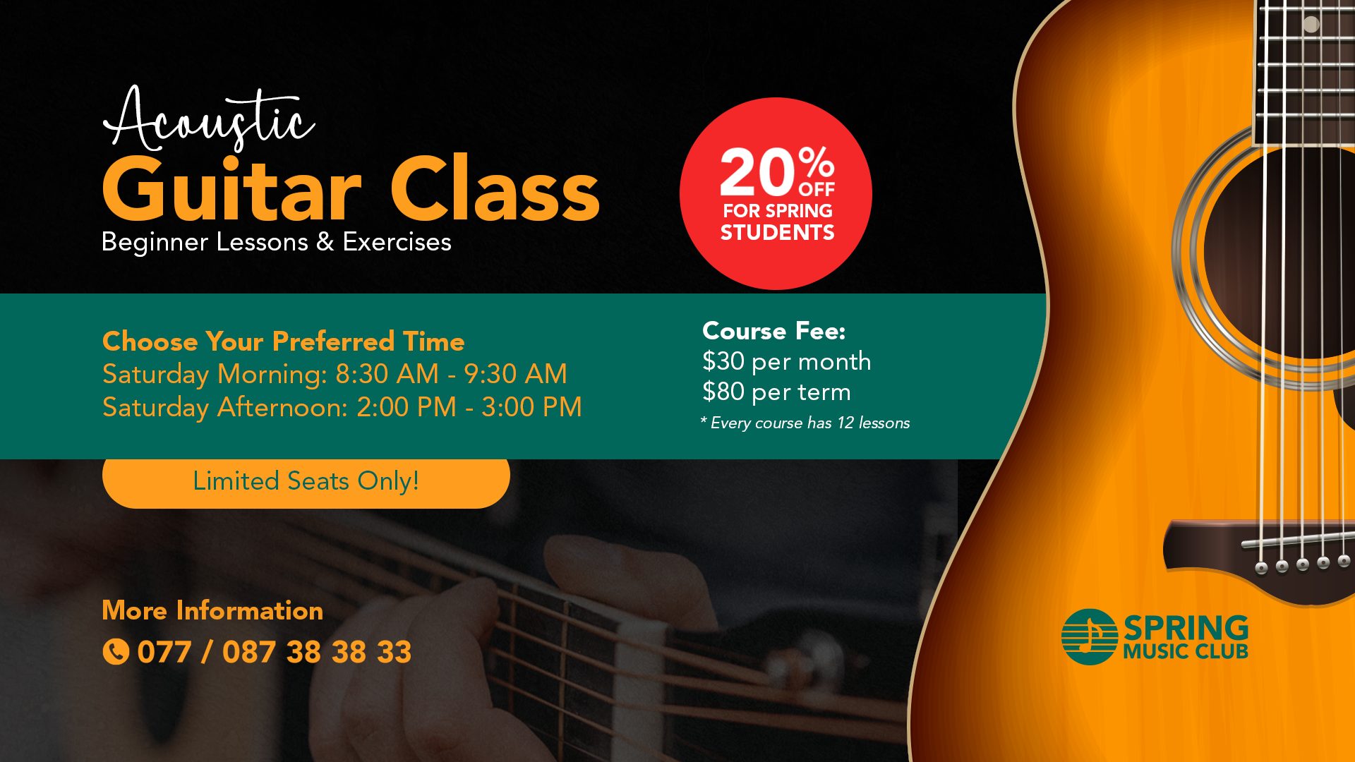 Acoustic Guitar Class